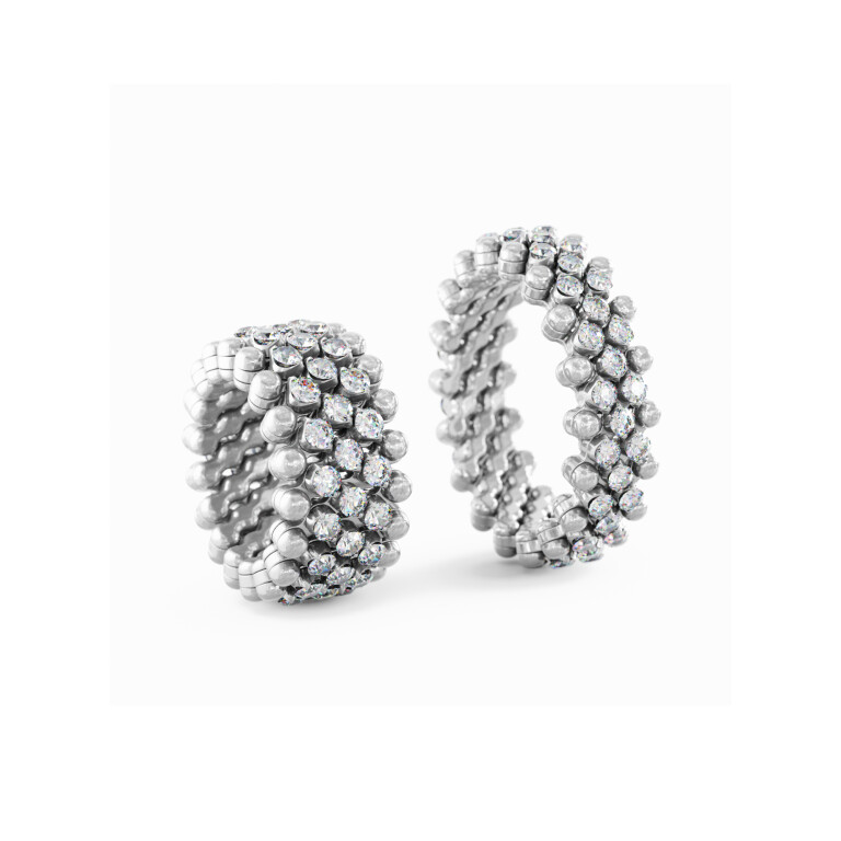 Serafino Consoli Brevetto Classic Ringen witgoud met diamant - RMS5M4WGWD - #3 Serafino Consoli Brevetto Classic Ringen witgoud met diamant - RMS5M4WGWD - #3