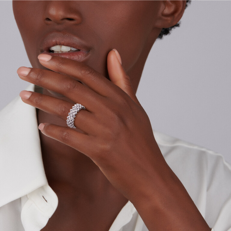 Serafino Consoli Brevetto Classic Ringen witgoud met diamant - RMS5HM4WGWD - #2 Serafino Consoli Brevetto Classic Ringen witgoud met diamant - RMS5HM4WGWD - #2