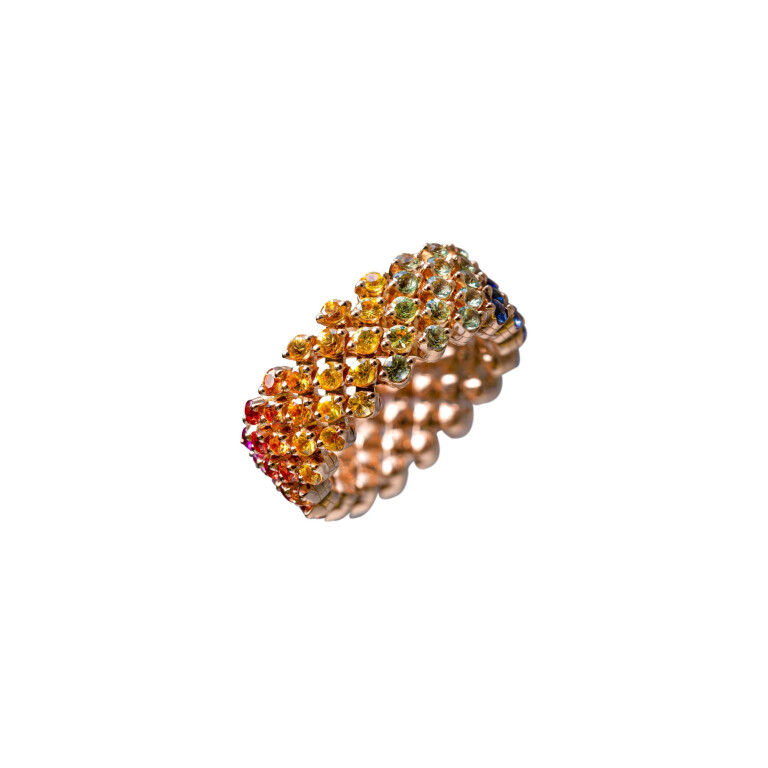 Brevetto Ring - Serafino Consoli - RMS5F4RG RAINBOW Brevetto Ring - Serafino Consoli - RMS5F4RG RAINBOW