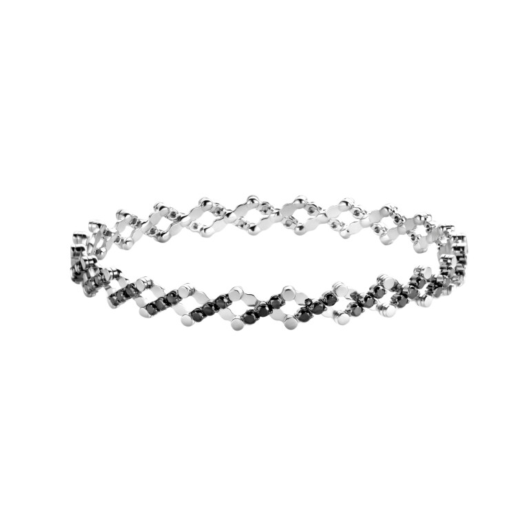 Serafino Consoli Serafino Classic flexibele armband witgoud met diamant - S.RB5MH4WGBD - #2 Serafino Consoli Serafino Classic flexibele armband witgoud met diamant - S.RB5MH4WGBD - #2