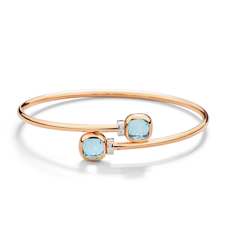 Pomellato Nudo spang armband roodgoud met diamant - PBC5020 O6WHR DB0YY - #3 Pomellato Nudo spang armband roodgoud met diamant - PBC5020 O6WHR DB0YY - #3