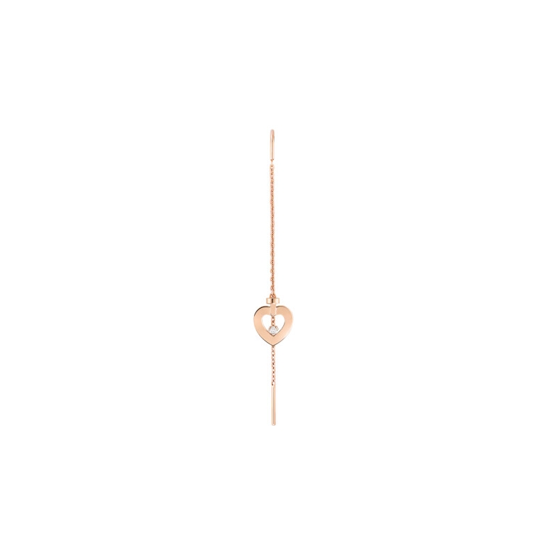 Fred Pretty Woman oorhangers roodgoud met diamant - 8B0314-000 - #2 Fred Pretty Woman oorhangers roodgoud met diamant - 8B0314-000 - #2