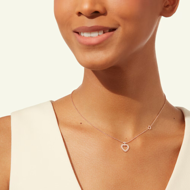 Fred Pretty Woman Colliers roodgoud met diamant - 7B0257-000 - #4 Fred Pretty Woman Colliers roodgoud met diamant - 7B0257-000 - #4