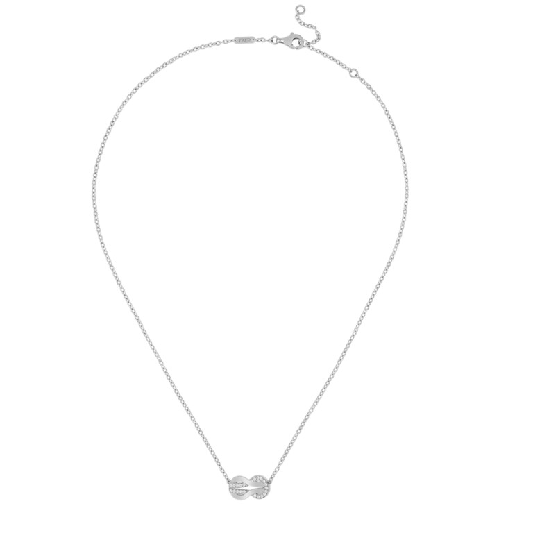 Fred Chance Infinie collier witgoud met diamant - 7B0222-000 - #3 Fred Chance Infinie collier witgoud met diamant - 7B0222-000 - #3