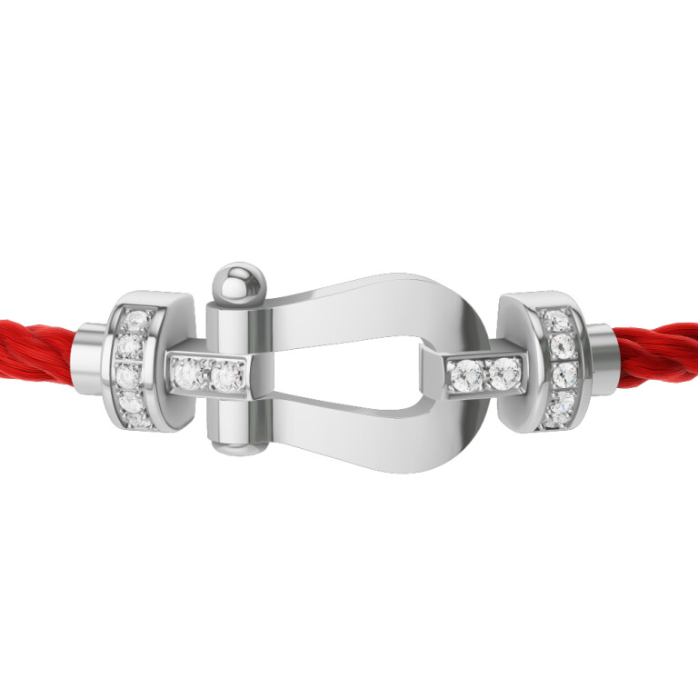 Fred Force 10 armband witgoud met diamant - 0B0076-000 + 6B0289-000 - #2 Fred Force 10 armband witgoud met diamant - 0B0076-000 + 6B0289-000 - #2