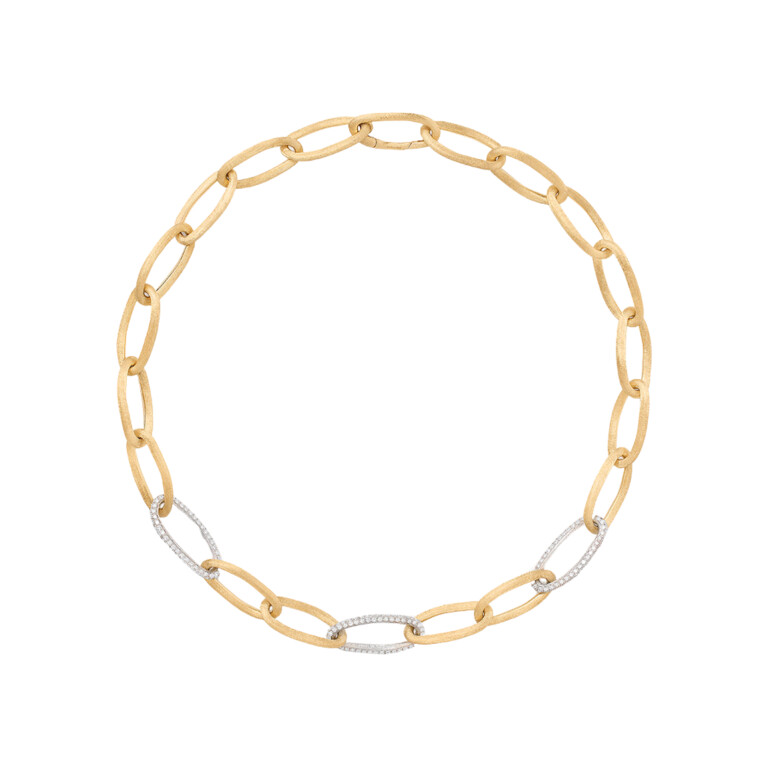 Marco Bicego Jaipur collier geelgoud met diamant - CB2666-B2 - #2 Marco Bicego Jaipur collier geelgoud met diamant - CB2666-B2 - #2