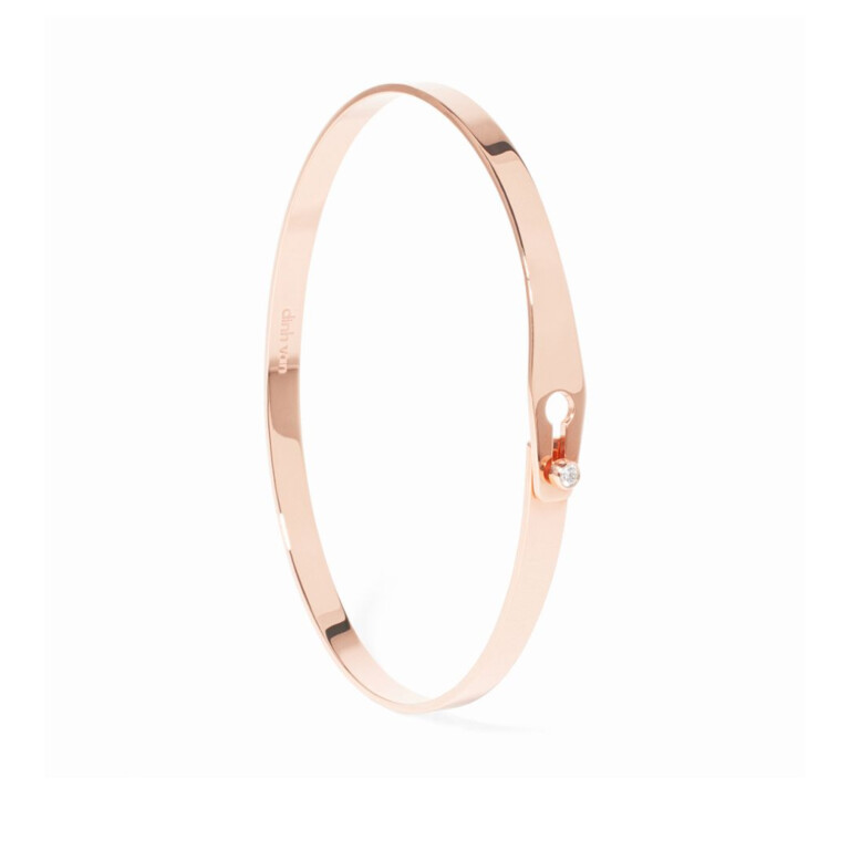 dinh van Serrure armband roodgoud met diamant - 334108 - #2 dinh van Serrure armband roodgoud met diamant - 334108 - #2