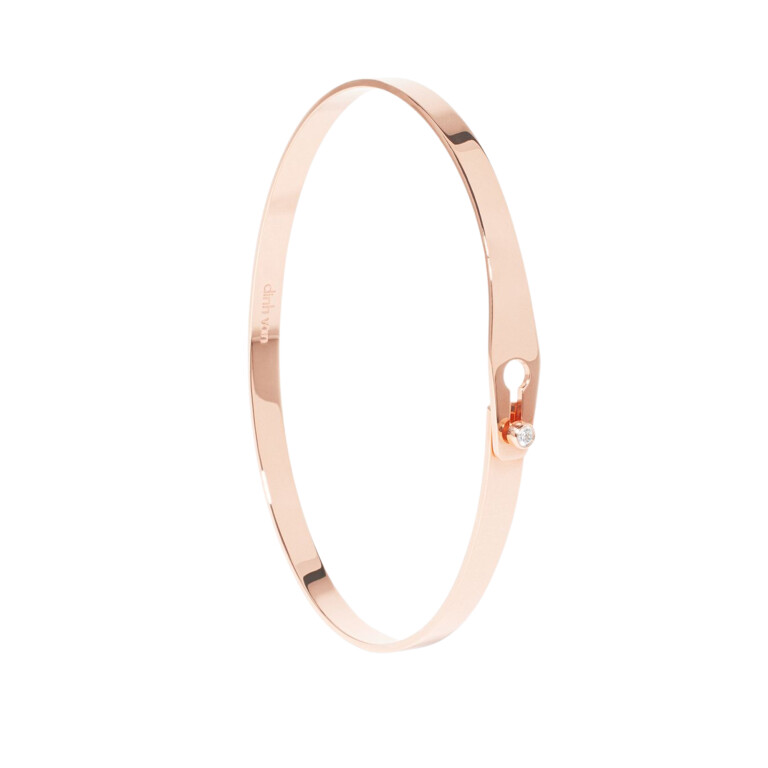 dinh van Serrure armband roodgoud met diamant - 335215 - #2 dinh van Serrure armband roodgoud met diamant - 335215 - #2