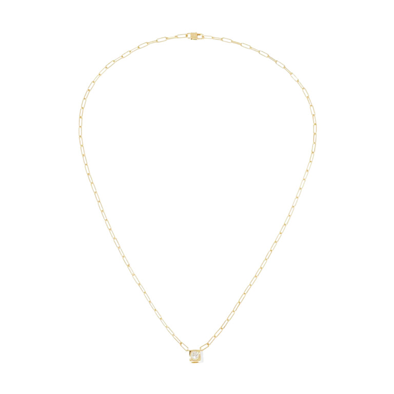 dinh van Le Cube Diamant collier geelgoud met diamant - 608211 - #2 dinh van Le Cube Diamant collier geelgoud met diamant - 608211 - #2