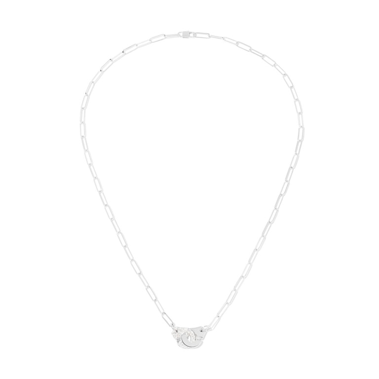 dinh van Menottes dinh van collier witgoud met diamant - 654112 - #2 dinh van Menottes dinh van collier witgoud met diamant - 654112 - #2