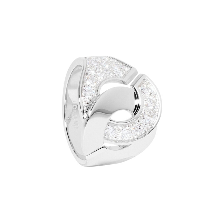 dinh van Menottes dinh van ring witgoud met diamant - 267304 - #2 dinh van Menottes dinh van ring witgoud met diamant - 267304 - #2