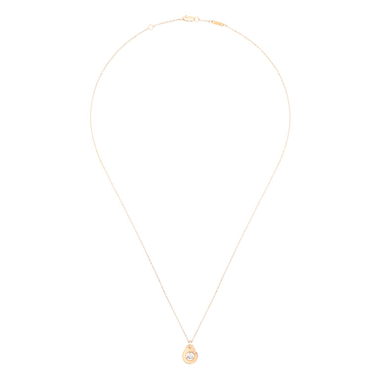 dinh van Menottes dinh van collier met hanger roodgoud met diamant - 667115 - #2 dinh van Menottes dinh van collier met hanger roodgoud met diamant - 667115 - #2