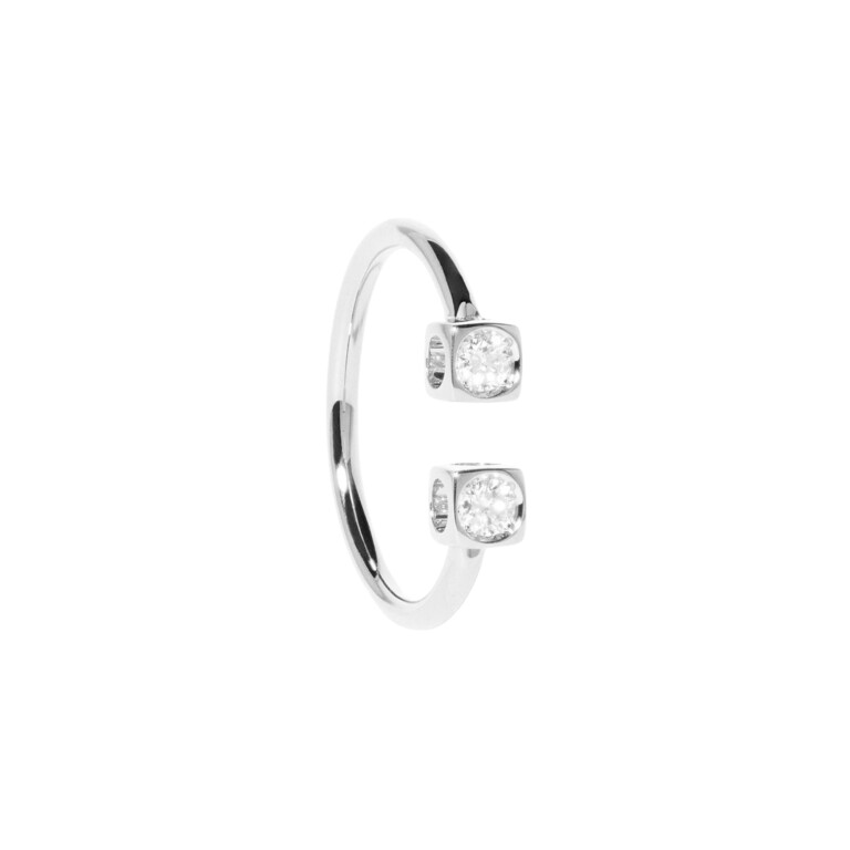 dinh van Le Cube Diamant ring witgoud met diamant - 208512 - #3 dinh van Le Cube Diamant ring witgoud met diamant - 208512 - #3