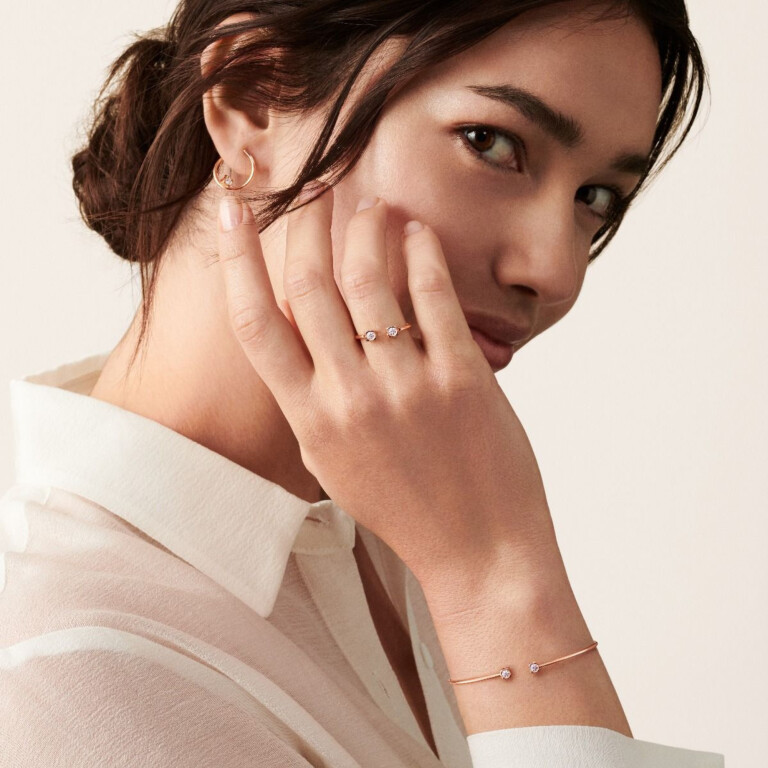 dinh van Le Cube Diamant armband roodgoud met diamant - 308215 - #3 dinh van Le Cube Diamant armband roodgoud met diamant - 308215 - #3