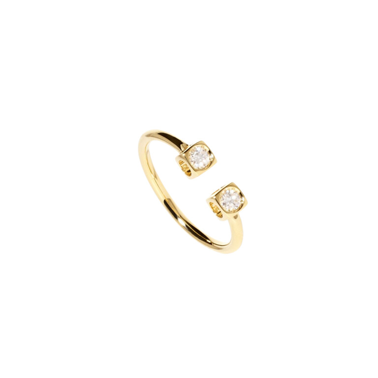 Le Cube Diamant Ring - dinh van - 208511 Le Cube Diamant Ring - dinh van - 208511