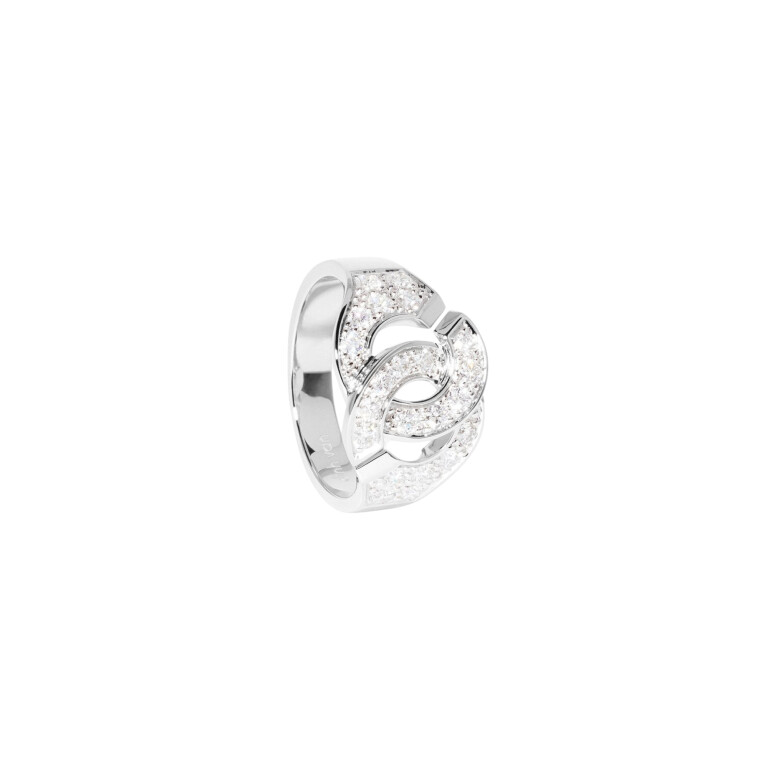 dinh van Menottes dinh van ring witgoud met diamant - 267104 - #3 dinh van Menottes dinh van ring witgoud met diamant - 267104 - #3