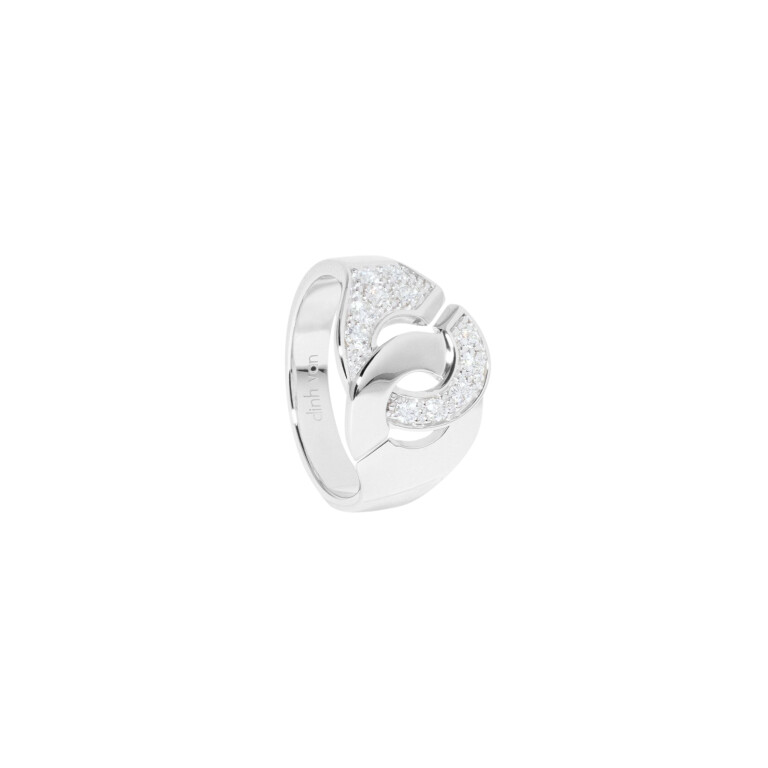 dinh van Menottes dinh van ring witgoud met diamant - 267103 - #3 dinh van Menottes dinh van ring witgoud met diamant - 267103 - #3
