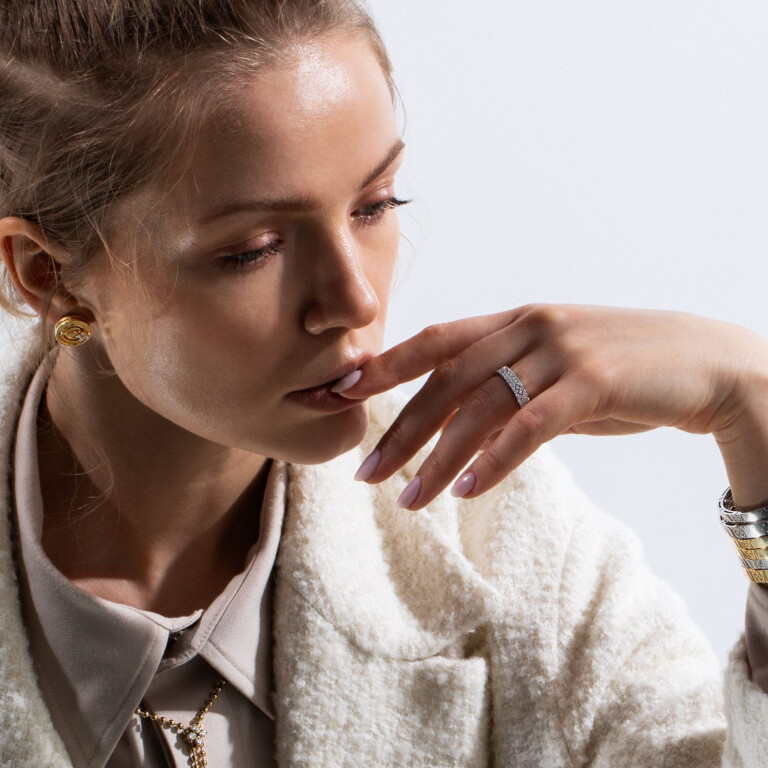 Roberto Coin Love in Verona ring roodgoud met diamant - ADR888RI2121 - #4 Roberto Coin Love in Verona ring roodgoud met diamant - ADR888RI2121 - #4