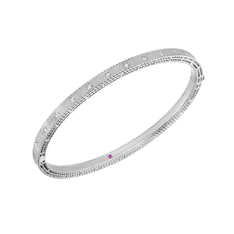 Roberto Coin Princess armband witgoud met diamant - ADR777BA1074_01 - #3 Roberto Coin Princess armband witgoud met diamant - ADR777BA1074_01 - #3
