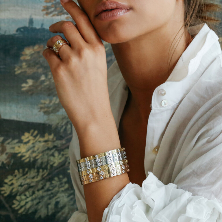 Roberto Coin Love in Verona armband witgoud met diamant - ADR888BA2011 - #3 Roberto Coin Love in Verona armband witgoud met diamant - ADR888BA2011 - #3