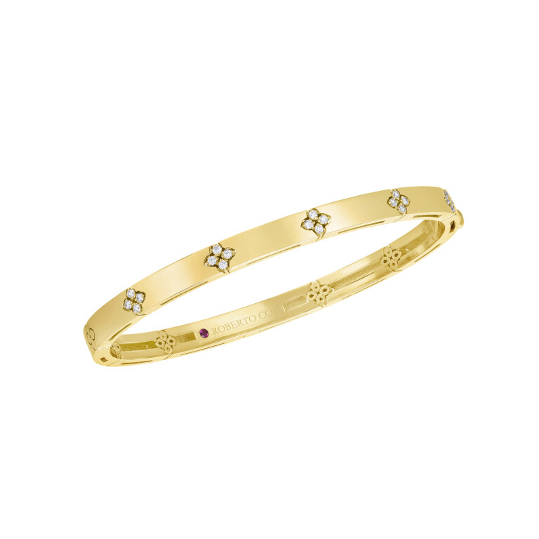 Roberto Coin Love in Verona armband geelgoud met diamant - ADR888BA2013 - #2 Roberto Coin Love in Verona armband geelgoud met diamant - ADR888BA2013 - #2