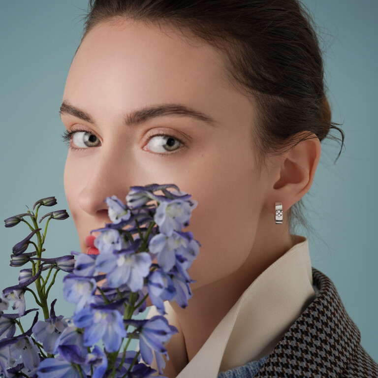 Roberto Coin Love in Verona oorringen witgoud met diamant - ADR888EA2013 - #4 Roberto Coin Love in Verona oorringen witgoud met diamant - ADR888EA2013 - #4