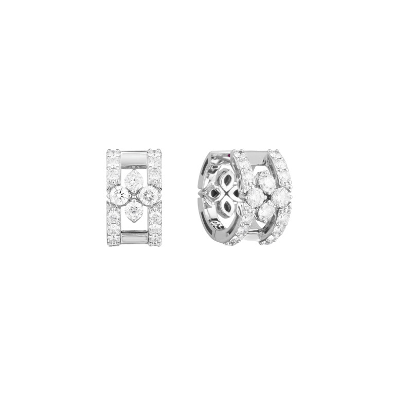 Roberto Coin Love in Verona oorknoppen witgoud met diamant - ADR888EA2240 - #2 Roberto Coin Love in Verona oorknoppen witgoud met diamant - ADR888EA2240 - #2