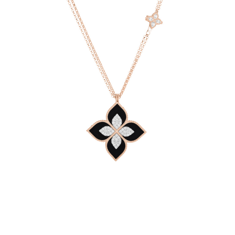 Princess Flower Collier - Roberto Coin - ADV888CL1838_85 Princess Flower Collier - Roberto Coin - ADV888CL1838_85