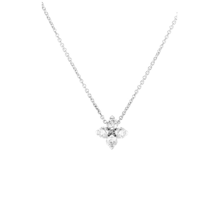 Roberto Coin Love in Verona collier met hanger witgoud met diamant - ADR888CL2195 - #1 Roberto Coin Love in Verona collier met hanger witgoud met diamant - ADR888CL2195 - #1