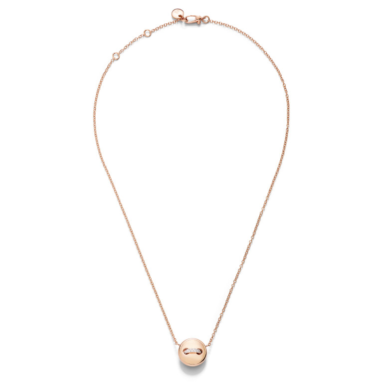 Pomellato Pom Pom Dot collier met hanger roodgoud met diamant - PCC5031 O7WHR DB0TU - #3 Pomellato Pom Pom Dot collier met hanger roodgoud met diamant - PCC5031 O7WHR DB0TU - #3