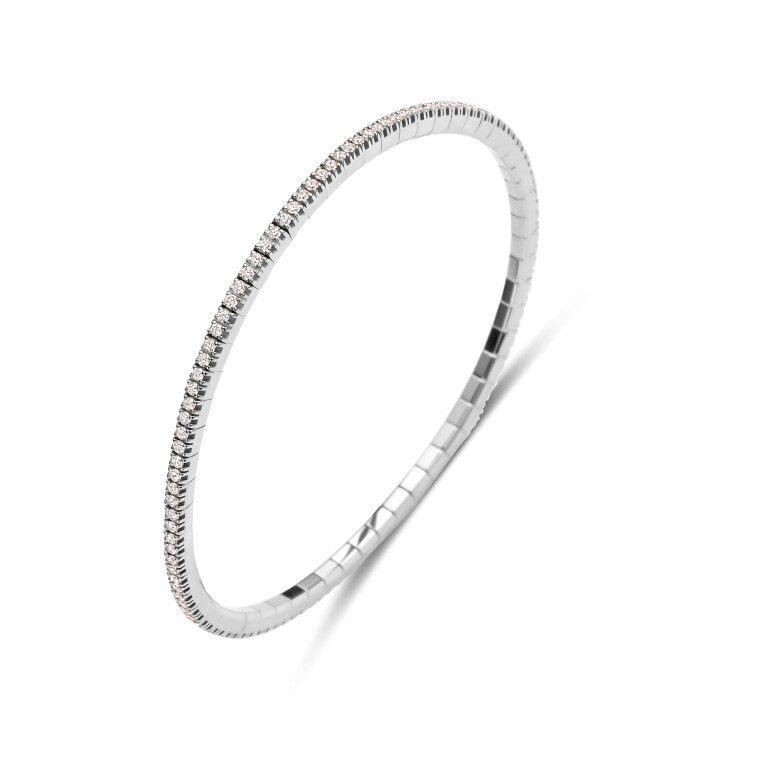 witgoud tennis armband met diamant SC Highlights Diamonds - #3 witgoud tennis armband met diamant SC Highlights Diamonds - #3