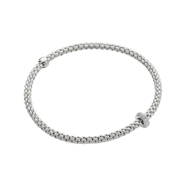 Fope Prima Armbanden witgoud met diamant - 74508BX_BB_B_XBX_00S - #1 Fope Prima Armbanden witgoud met diamant - 74508BX_BB_B_XBX_00S - #1