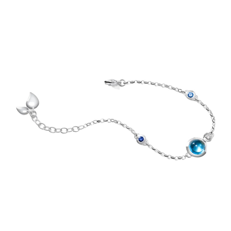 Tamara Comolli Bouton Ocean armband witgoud met diamant - B-BOU-c-OCE-wg - #2 Tamara Comolli Bouton Ocean armband witgoud met diamant - B-BOU-c-OCE-wg - #2