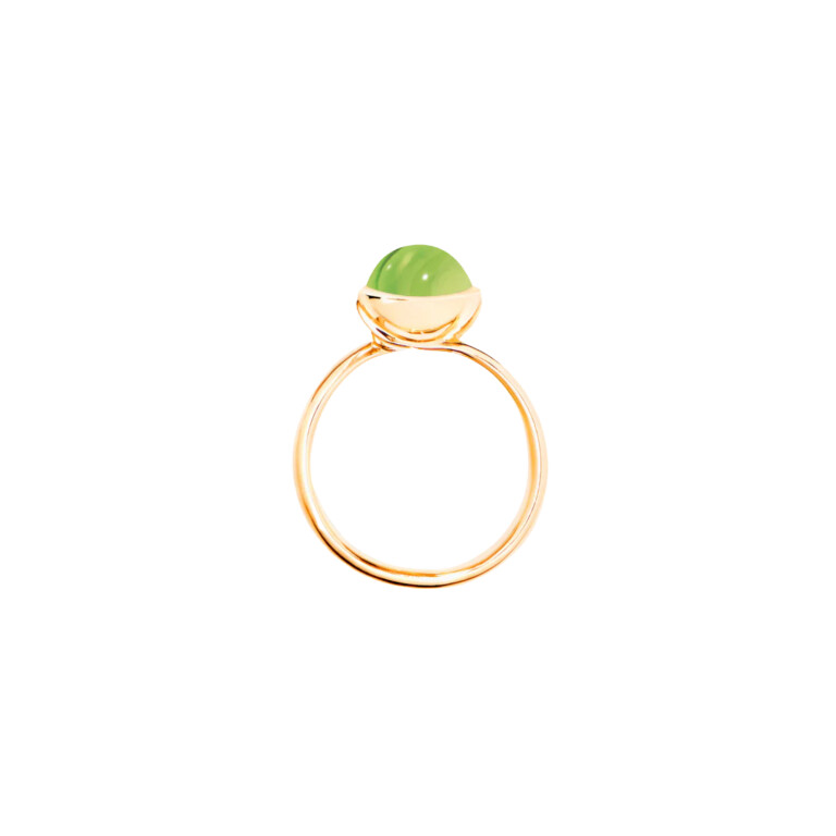 Tamara Comolli Bouton ring geelgoud met Peridoot - R-BOU-s-Per-yg - #3 Tamara Comolli Bouton ring geelgoud met Peridoot - R-BOU-s-Per-yg - #3