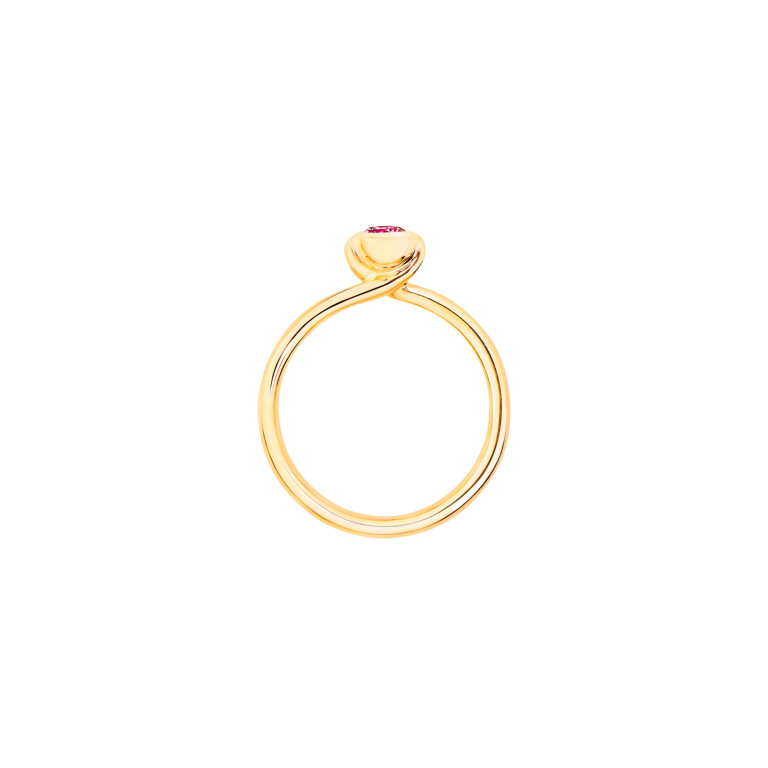 Tamara Comolli Bouton ring geelgoud met Spinel - R-BOU-Sol-Spi-yg - #3 Tamara Comolli Bouton ring geelgoud met Spinel - R-BOU-Sol-Spi-yg - #3