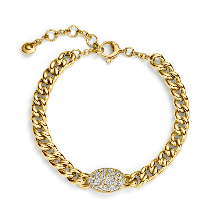 geelgoud armband met diamant Schaap en Citroen Diamonds - #3 geelgoud armband met diamant Schaap en Citroen Diamonds - #3