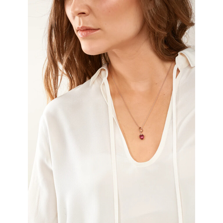 Tamara Comolli Mikado Flamenco hanger roodgoud met Toermalijn - P-MFL-TuRo-rg - #2 Tamara Comolli Mikado Flamenco hanger roodgoud met Toermalijn - P-MFL-TuRo-rg - #2