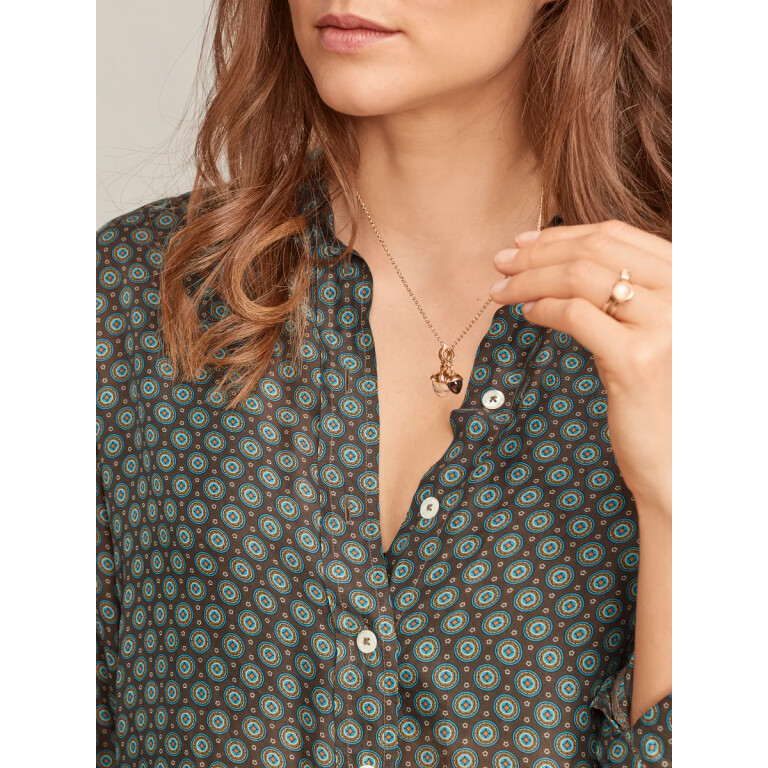 Tamara Comolli Mikado Flamenco hanger roodgoud met Kwarts - P-MFL-SmQu-rg - #3 Tamara Comolli Mikado Flamenco hanger roodgoud met Kwarts - P-MFL-SmQu-rg - #3