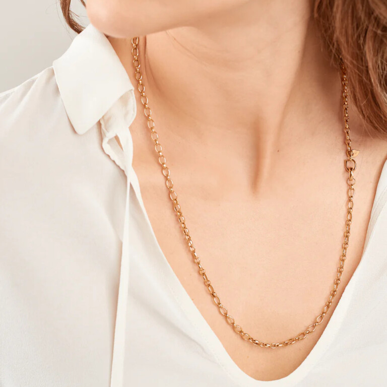 Tamara Comolli Mikado Lariat collier roodgoud - N-Lar-60-rg - #2 Tamara Comolli Mikado Lariat collier roodgoud - N-Lar-60-rg - #2