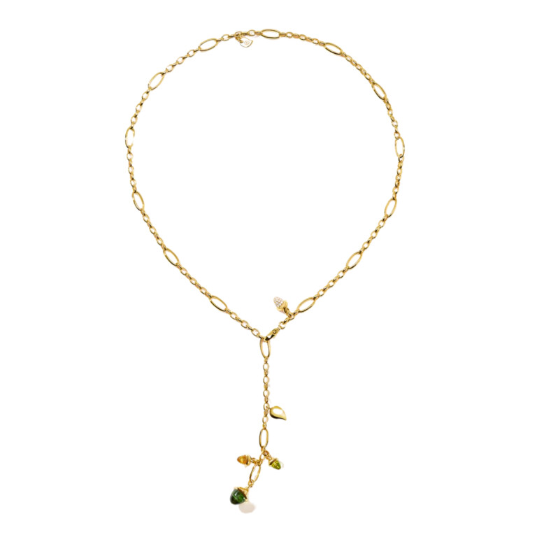 Tamara Comolli Mikado collier geelgoud met diamant - N-M-Del51-RF-p-yg - #2 Tamara Comolli Mikado collier geelgoud met diamant - N-M-Del51-RF-p-yg - #2