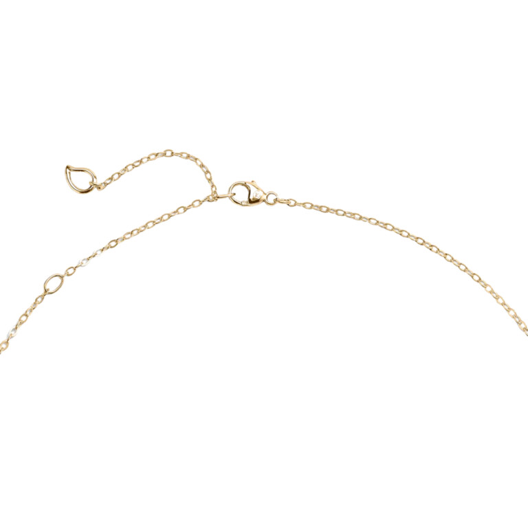 Tamara Comolli Mikado 5mm collier met hanger geelgoud met Peridoot - N-MM-Per-yg - #4 Tamara Comolli Mikado 5mm collier met hanger geelgoud met Peridoot - N-MM-Per-yg - #4