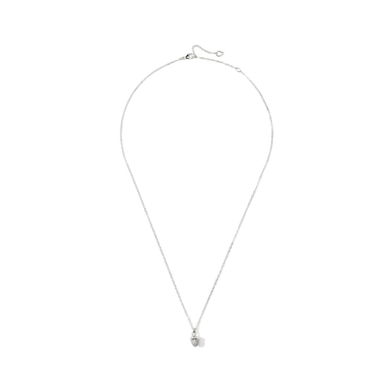 Tamara Comolli Mikado collier met hanger witgoud met diamant - N-MM-p-wg - #2 Tamara Comolli Mikado collier met hanger witgoud met diamant - N-MM-p-wg - #2