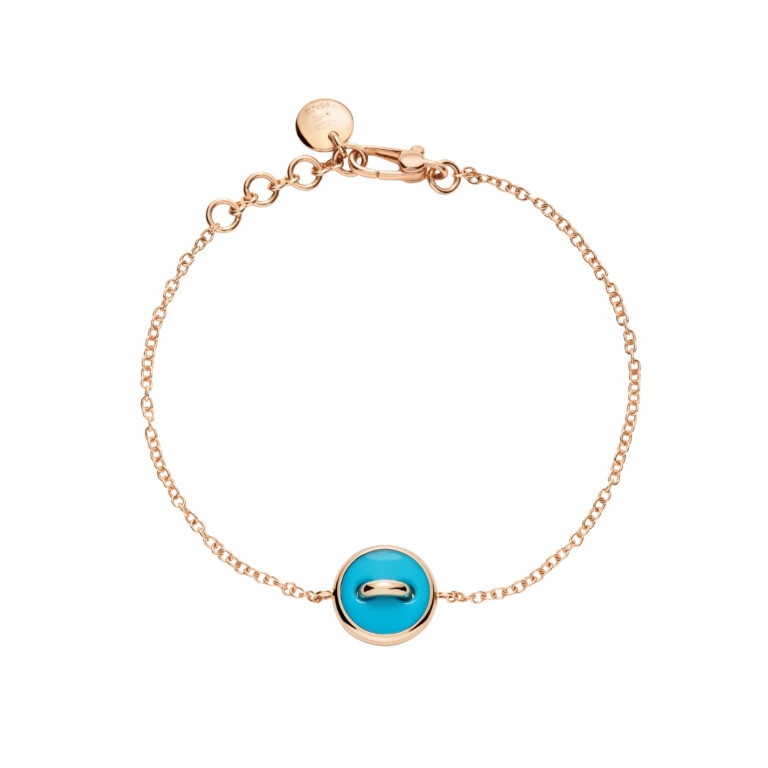 Pom Pom Dot Armband - Pomellato - PBC5030 O7WHR DB0TU Pom Pom Dot Armband - Pomellato - PBC5030 O7WHR DB0TU