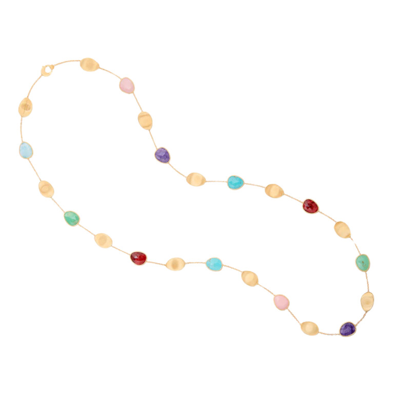 Marco Bicego Lunaria Color collier geelgoud - CB2157-MIX2 - #2 Marco Bicego Lunaria Color collier geelgoud - CB2157-MIX2 - #2