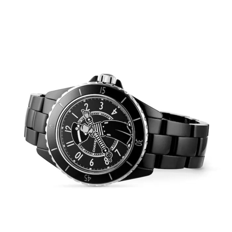 CHANEL J12 Black La Pausa 38mm - H7609 - #2 CHANEL J12 Black La Pausa 38mm - H7609 - #2