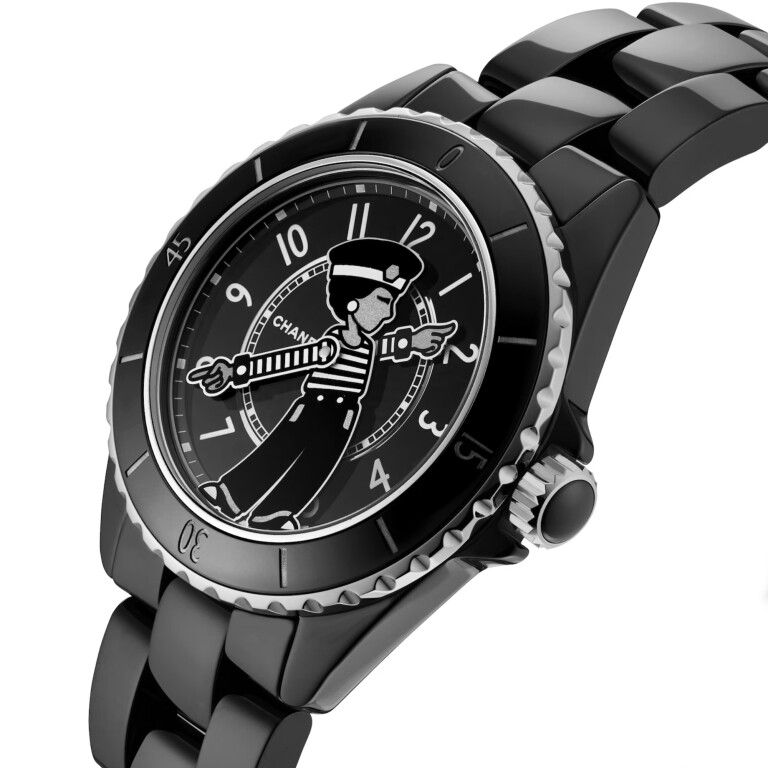 CHANEL J12 Black La Pausa 38mm - H7609 - #4 CHANEL J12 Black La Pausa 38mm - H7609 - #4