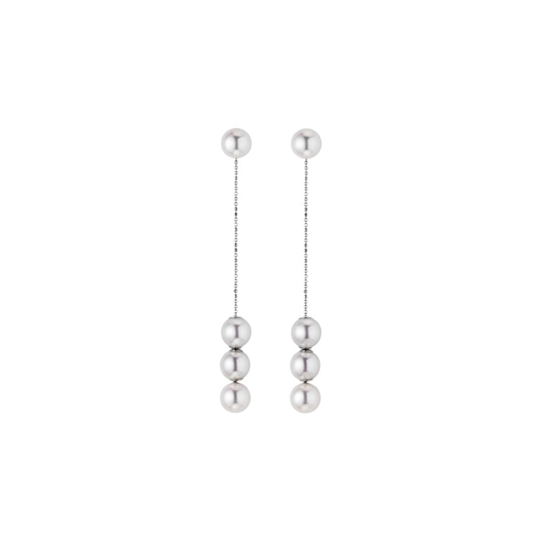 Yana Nesper Transformers parel oorhangers witgoud - TR5 - #1 Yana Nesper Transformers parel oorhangers witgoud - TR5 - #1