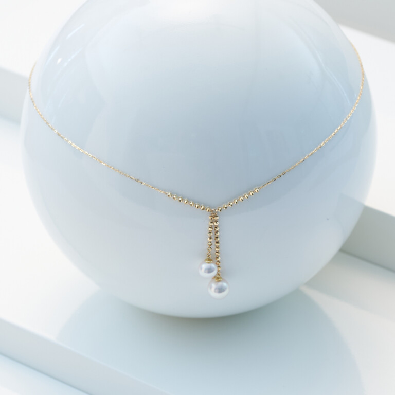 Yana Nesper Charmant collier geelgoud - CH7 - #3 Yana Nesper Charmant collier geelgoud - CH7 - #3