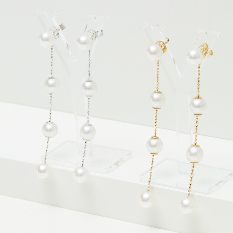 Yana Nesper Transformers parel oorhangers geelgoud - TR3 - #6 Yana Nesper Transformers parel oorhangers geelgoud - TR3 - #6