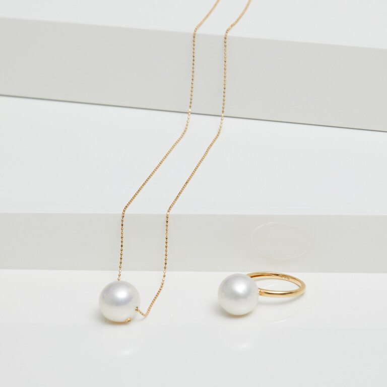 Yana Nesper Bubbles parel ring geelgoud met Parel - FC117-7 - #4 Yana Nesper Bubbles parel ring geelgoud met Parel - FC117-7 - #4